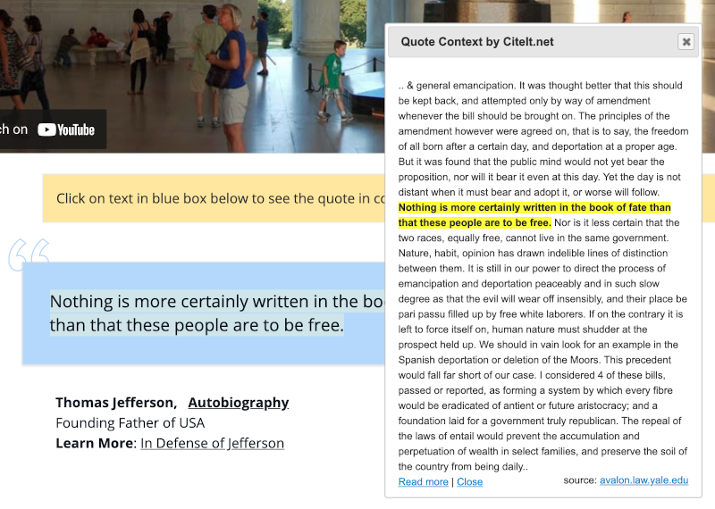 Thomas Jefferson Quote