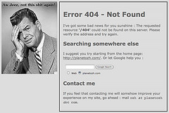 404 error