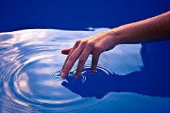 Hand in water: Ted Nelson Ephiphany