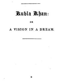 Kubla Khan (poem)