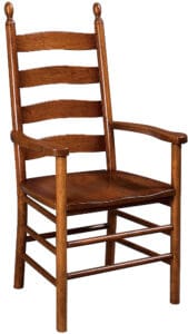 Shaker Ladder Back Arm Chair