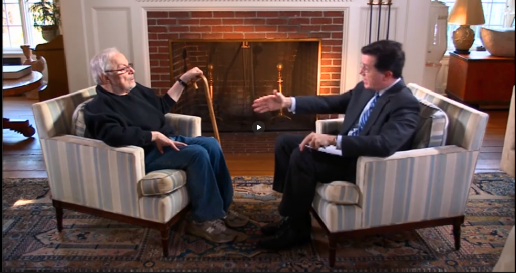 Stephen Colbert interviews Maurice Sendak